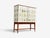 Mid-Century Modern Swedish Modern, Nordens Flora Cabinet, Birch, Floral Lithographs, Sweden, 1940s For Sale - Image 3 of 16