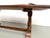 Brown Oak Farmhouse Table, 1950s For Sale - Image 8 of 18