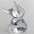 Contemporary Daum France Crystal Elephant Paperweight or Decorative Sculpture For Sale - Image 3 of 8