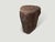 Andrianna Shamaris Modern Organic Charred Teak Wood Tall Side Table For Sale In New York - Image 6 of 6