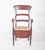 Pen Chair with Light Striped Upholstery, 1890s For Sale - Image 6 of 6