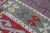 Textile 1970s Tribal Green Hand Knotted Natural Kilim Rug For Sale - Image 7 of 7