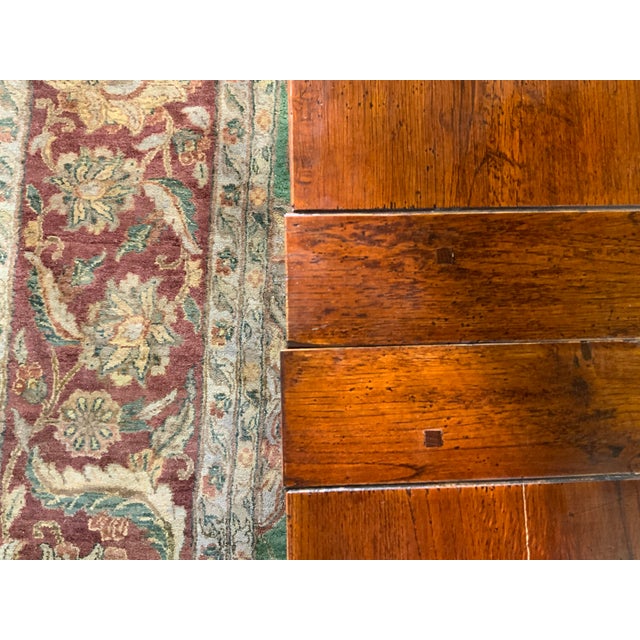 20th Century Oak Wood Rustic Dining Table For Sale - Image 10 of 18