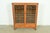 A gorgeous American Empire or Victorian double bookcase cabinet In the manner of R.J. Horner & Co. USA, Circa 1890s Tiger...