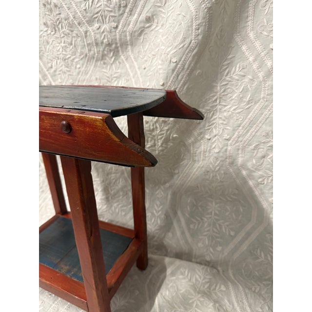 Wood Vintage Ski-Inspired Serving Trolley/ Alpine Sled Bar Cart For Sale - Image 7 of 9