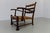Danish Art Nouveau Lounge Chair in Oak and Papercord, 1930s. For Sale - Image 11 of 18