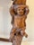 Antique Danish Carved Cherubs Wood Phone Cabinet With Genius Top For Sale - Image 12 of 13