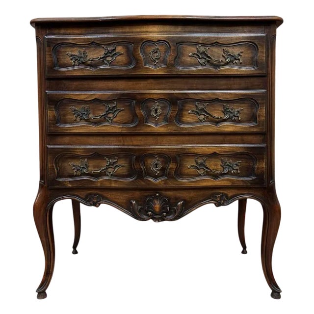 Louis XV Style Provencal Chest of Drawers For Sale