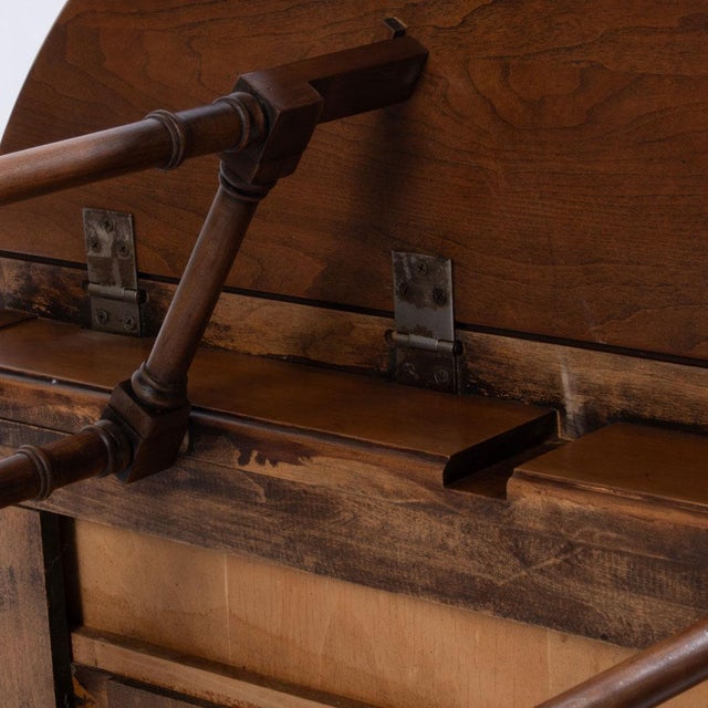 Mid 20th Century Statton Drop-Leaf Gate Leg Table For Sale - Image 10 of 10