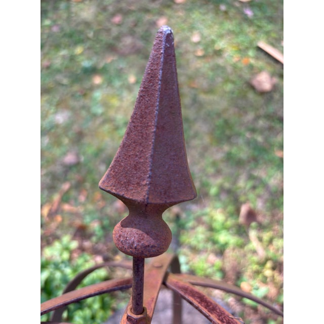 Iron Garden Armillary, 60's For Sale In Philadelphia - Image 6 of 8