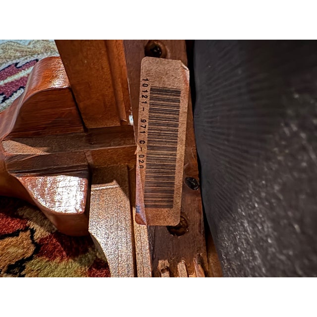 Styled After Thomasville Collector's Cherry Dining Table and Chairs For Sale - Image 13 of 15