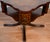 1930 English Regency Mahogany & Leather Top Center Table / Hall Table For Sale - Image 11 of 15