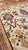 Late 19th Century Antique Persian Sultanabad Carpet Ivory, Red, Light Blue, and Green For Sale - Image 5 of 18
