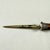 English Stag Horn & Sterling Silver Green Man Face Letter Opener For Sale - Image 11 of 12