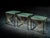 AEGIS 001 Three Nesting Side Tables by Ziad Alonaizy, Set of 3 For Sale - Image 11 of 11