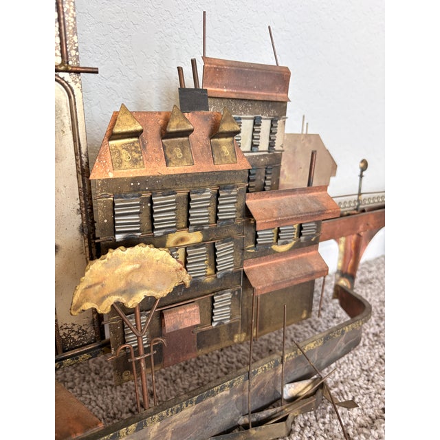 Creator: Curtis Jere Origin: United States Period: Mid-Century Modern, circa 1970s Materials: Copper, brass, steel...