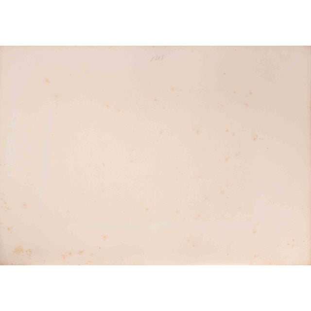 Lithograph on wove paper. Signed and dated on plate. This evocative lithograph by Auguste Raffet, one of the most...