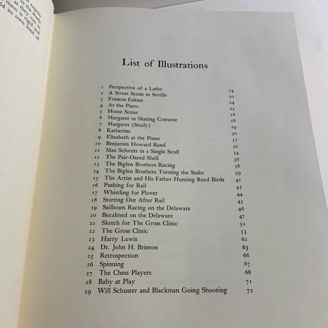 American 1967 Thomas Eakins Art Book For Sale - Image 3 of 12