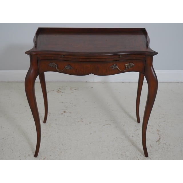 Age Approx. 30 Years Old Details Light Factory Distressing Mahogany Wood Gallery Top High Quality Construction Nicely...
