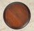 Victorian style dark toned wood plant stand with three display tiers. The central column has elegant turned details, while...