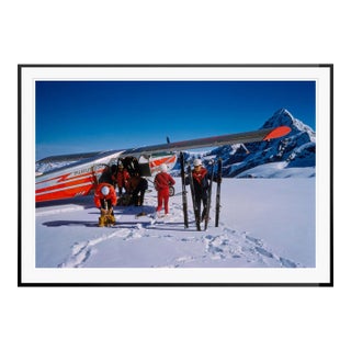 Toni Frissell 'Landing at the Haute Route' Archival Pigment Print Framed in Black For Sale