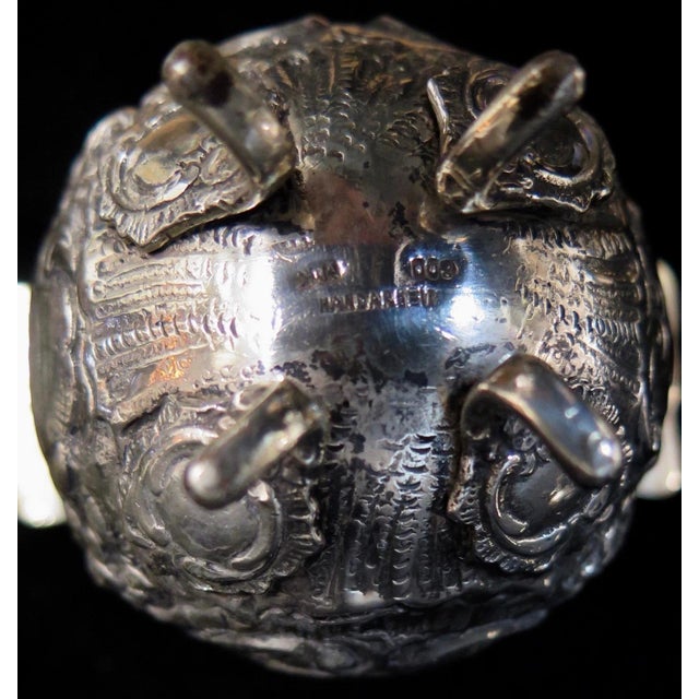 19th Century Vintage 19th Century Child's 800 Silver Tea - Set of 3 For Sale - Image 5 of 8