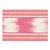 Sample - Schumacher Banyan Ikat Tape in Pink For Sale