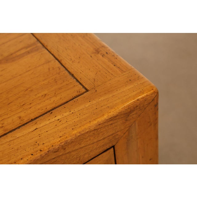 Brown Baker Asian Style Hardwood Credenza Buffet Sideboard For Sale - Image 8 of 18