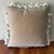 Late 20th Century Vintage French Aubusson Style Needlepoint Pillow For Sale - Image 5 of 7