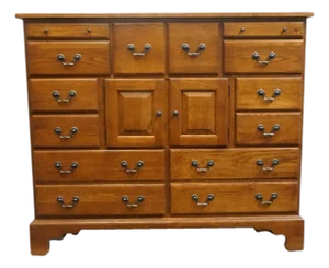 Keller Furniture Solid Cherry Early American Colonial Revival 52" Master Chest 2680-90