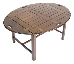 Danish Butler Table in Mahogany, 1960s