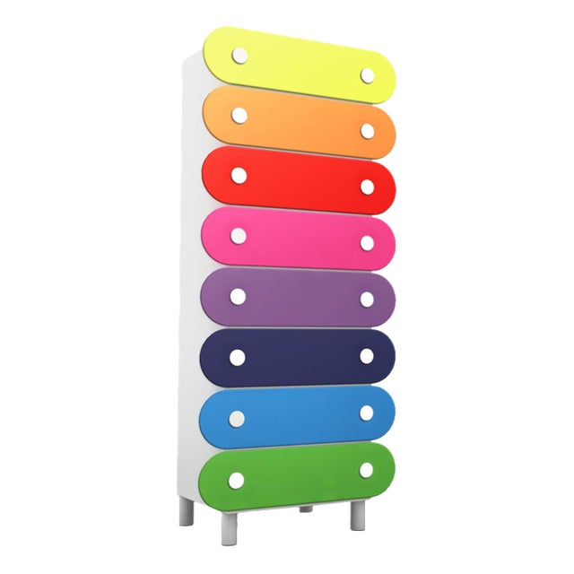 Erik Wardrobe in Powder-Coated Aluminum by Altreforme For Sale