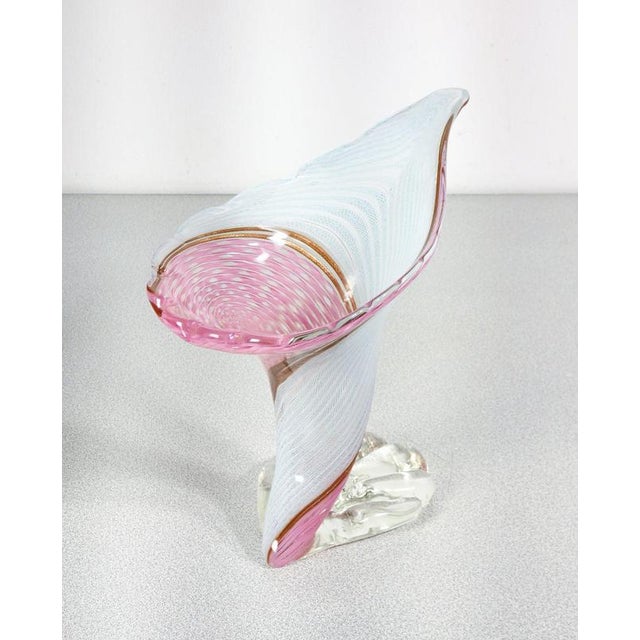 Glass Cup by Dino Martens for A. Toso, 1950s For Sale - Image 6 of 15