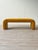Karl Springer 1980s Waterfall Bench in Golden Ochre Mohair For Sale - Image 4 of 9