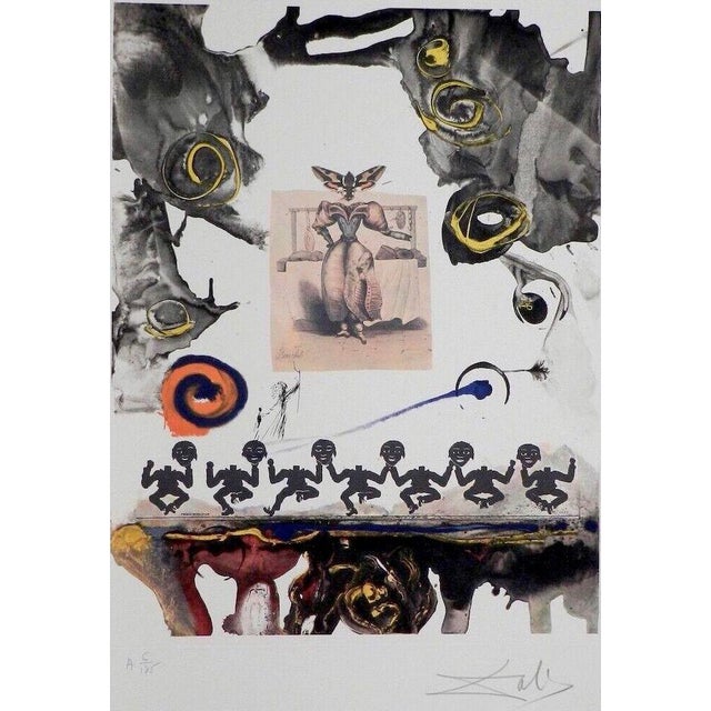 ARTIST: Salvador Dali TITLE: Memories of Surrealism Surrealist Gastronomy MEDIUM: Etching SIGNED: Hand Signed PUBLISHER:...