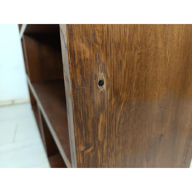 Art Deco Oak Shelf, 1920s For Sale - Image 18 of 18