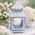 Chinoiserie Blue & Tulip Pagoda Lantern, Medium For Sale - Image 3 of 5