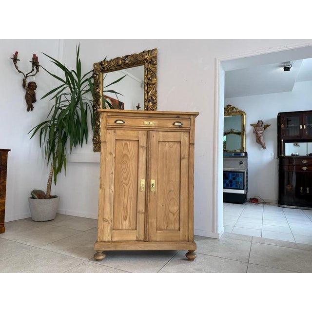 Gründerzeit Vertiko Shop Cabinet in Wood For Sale - Image 12 of 12