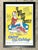 Wood Vintage 1960s Carry on Cabby Movie Poster For Sale - Image 7 of 12