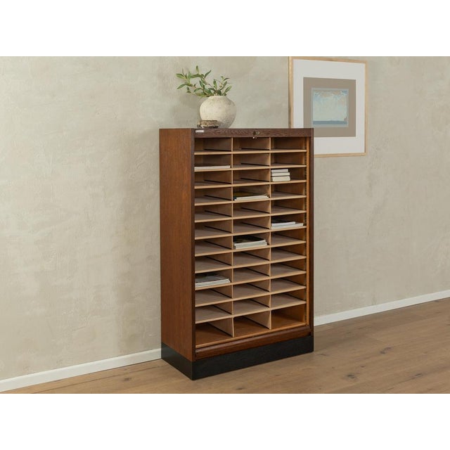 Roller Shutter Cabinet, 1950s For Sale - Image 4 of 9