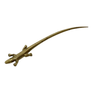 Vintage Brass Lizard Letter Opener
