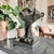 Elevate your home decor with this striking Black Metal Dog Bust, expertly crafted to showcase the majestic features of a...