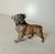 Figurative Antique Miniature Cold Painted Solid Lead Bulldog Dog Figure Statue Figurine For Sale - Image 3 of 9