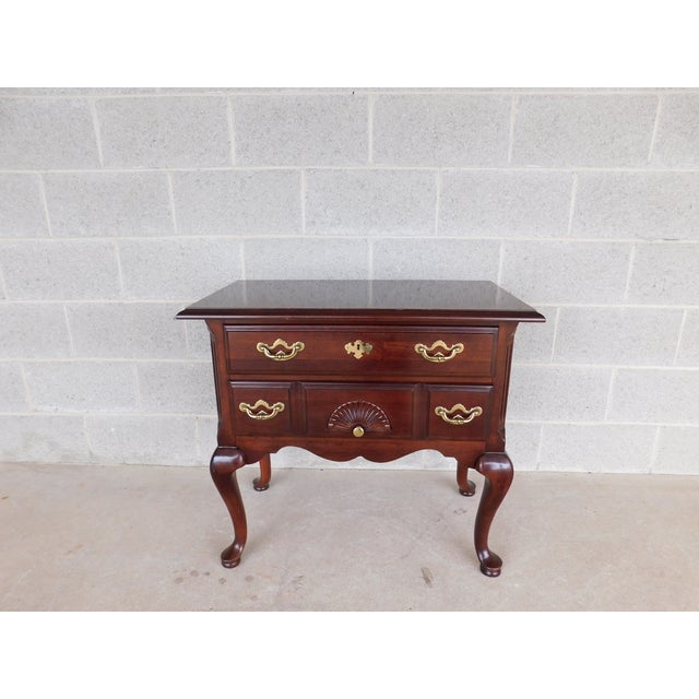 Thomasville Collector's Cherry Collection Low Boy Nightstand Features Quality Solid Made Construction - Anne Queen style,...