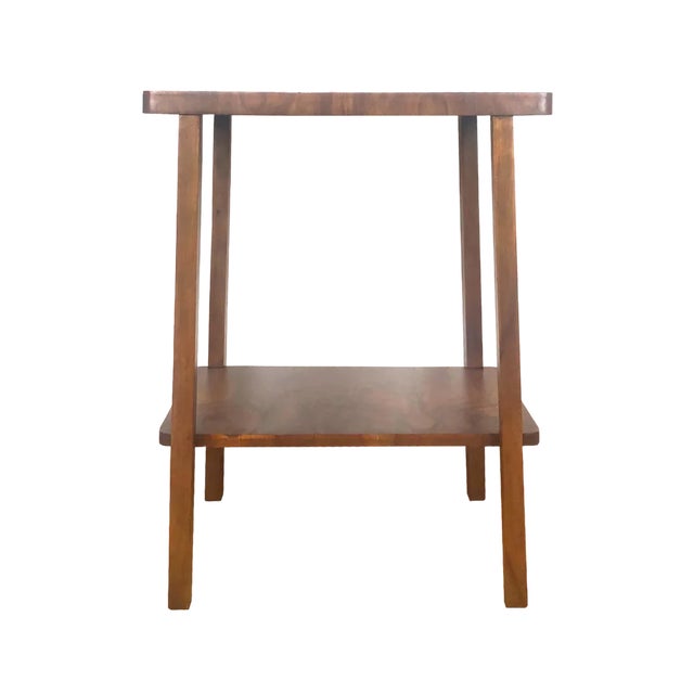 Polish Table with Walnut Veneer, 1955 For Sale