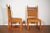 1970s Set of Chairs in Carved and Turned Wood with Velvet Seating, 1970s For Sale - Image 5 of 11