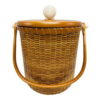 Nantucket Ice Bucket, Signed For Sale