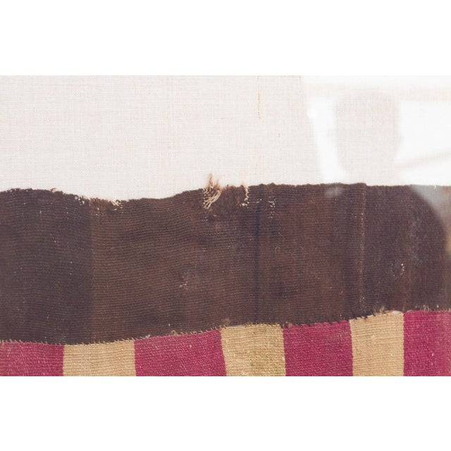 Nazca Block Stripe Pre-Columbian Framed Art For Sale - Image 4 of 7