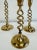 Mid 20th Century Vintage Brass Barley Twist Candlesticks, Set of 6 For Sale - Image 5 of 6