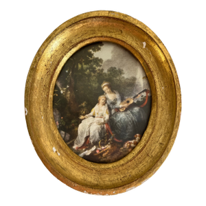 Small Framed Italian Print